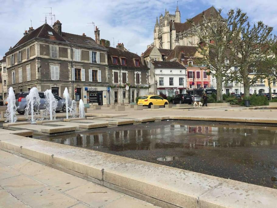 Bel Appart Au Centre-Ville Proche Gare Avec Wifi. Auxerre Eksteriør bilde